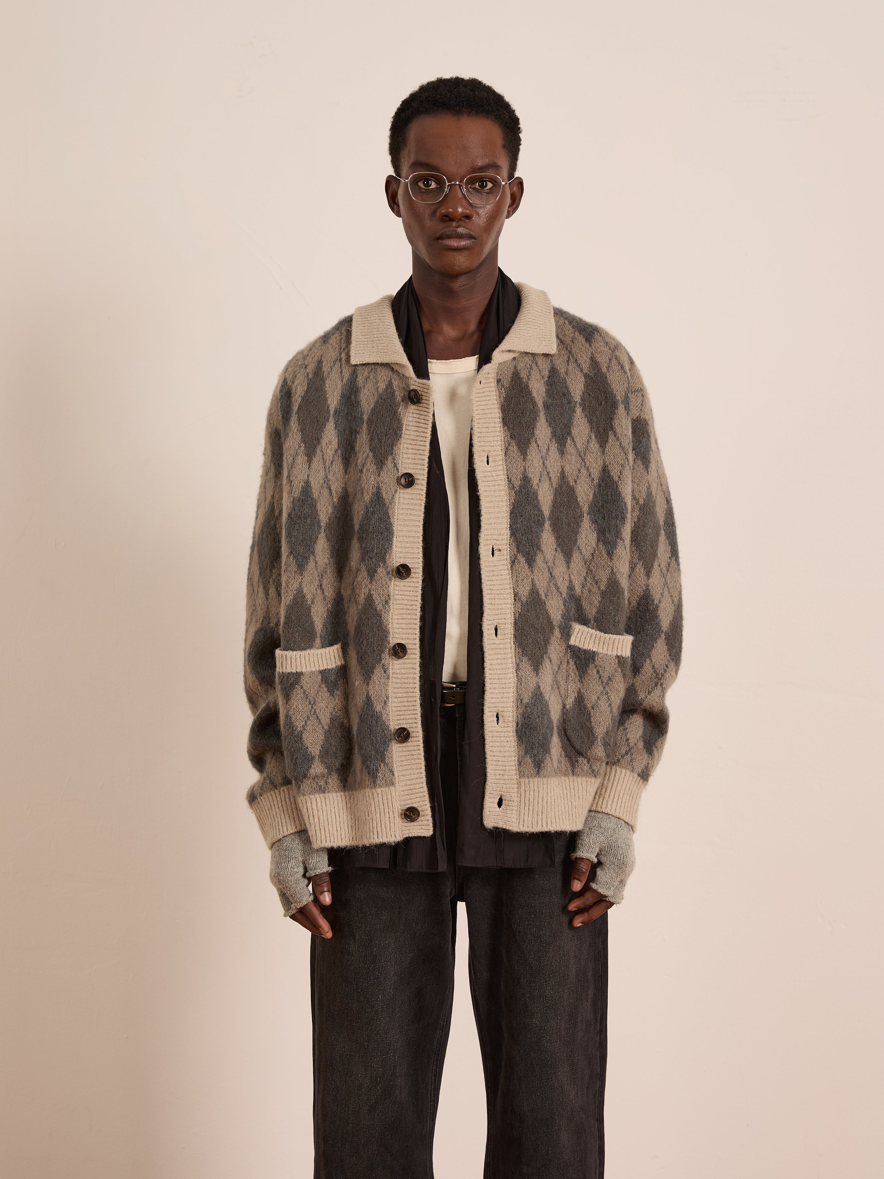 Argyle Cardigan