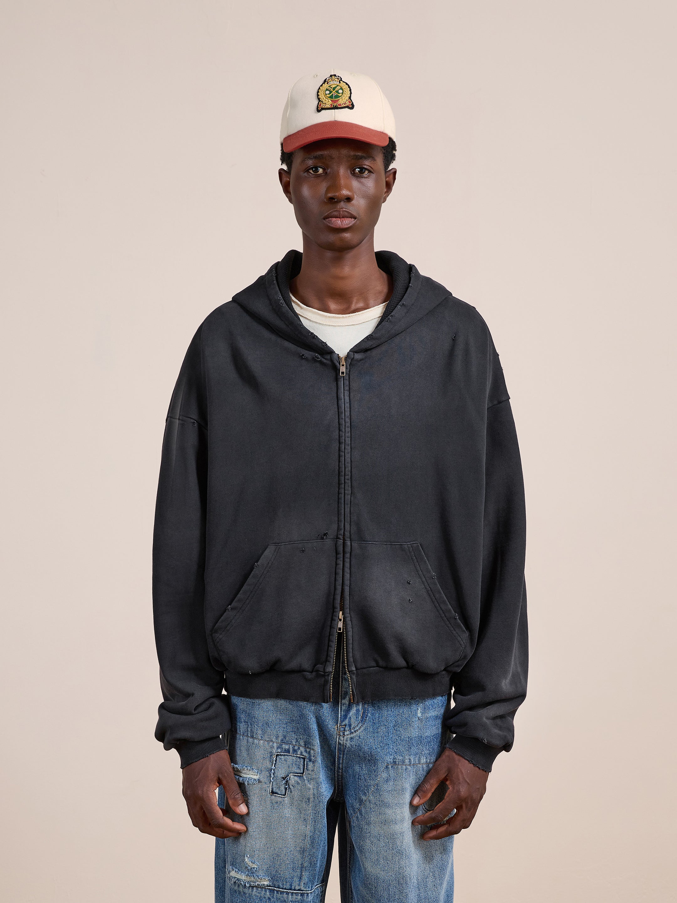 Fireman Clasp Canvas Work Jacket