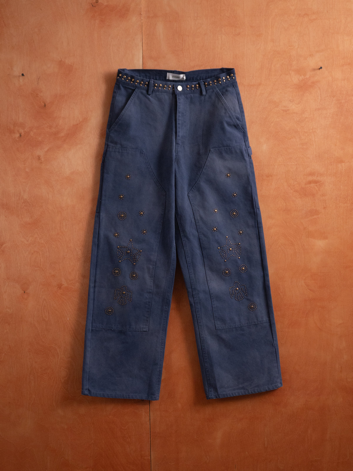 Canvas Studded Work Pants