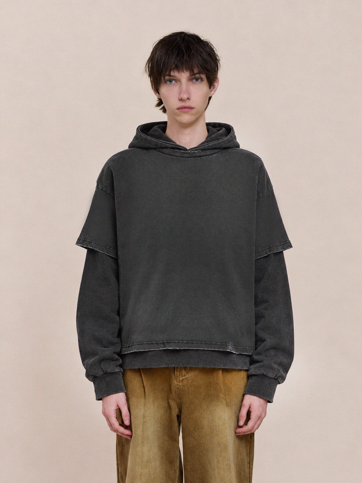 Double Layer Hoodie