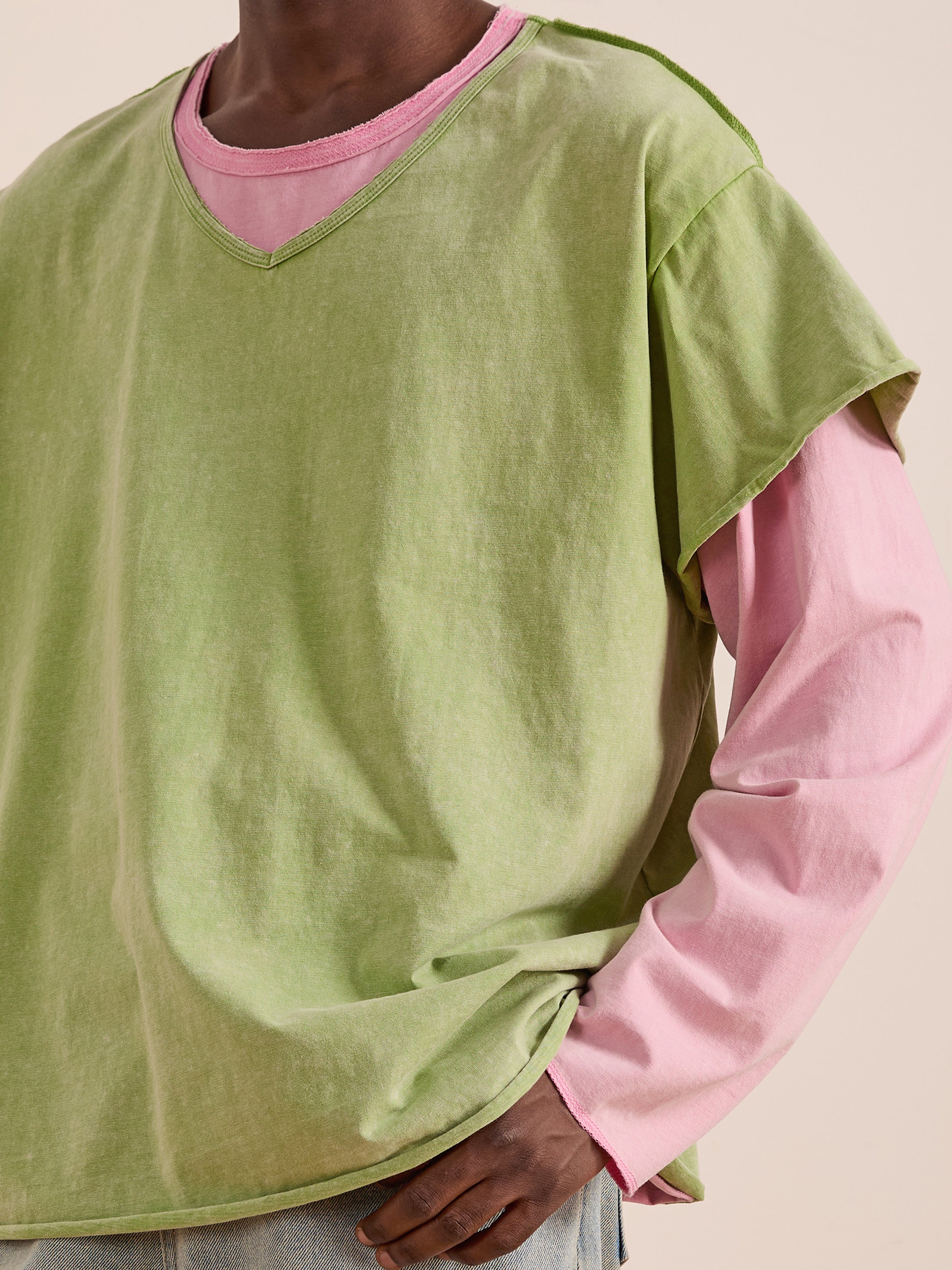 Double Layer LS Tee