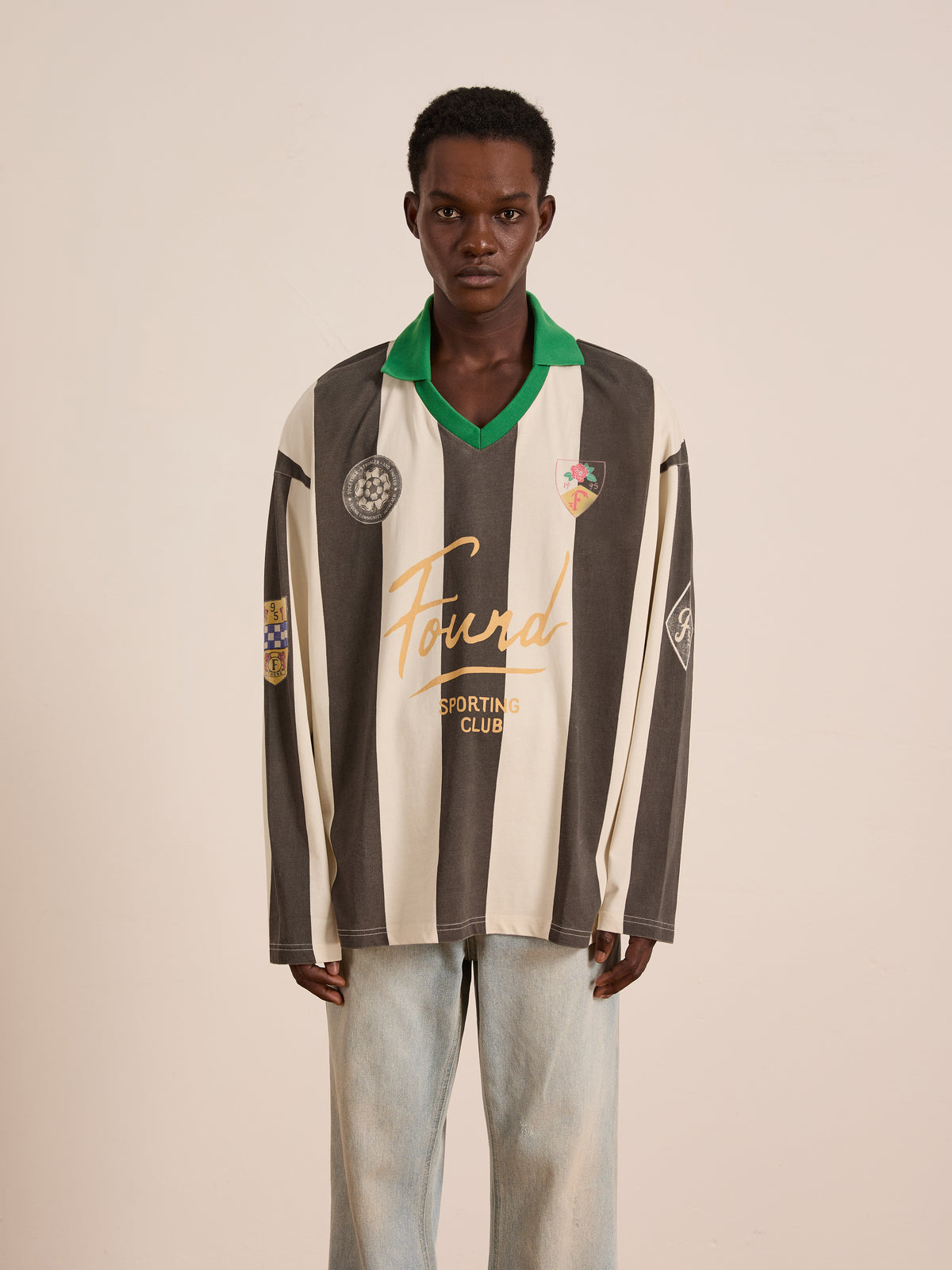 Striped Sport LS Jersey