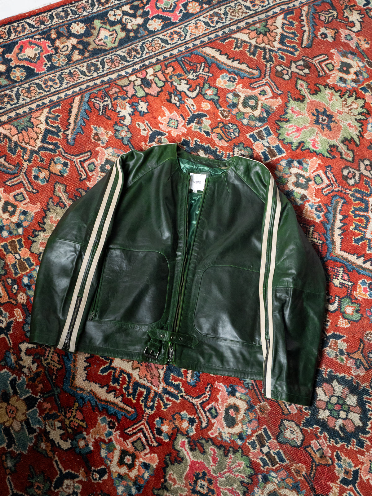Leather Track Jacket