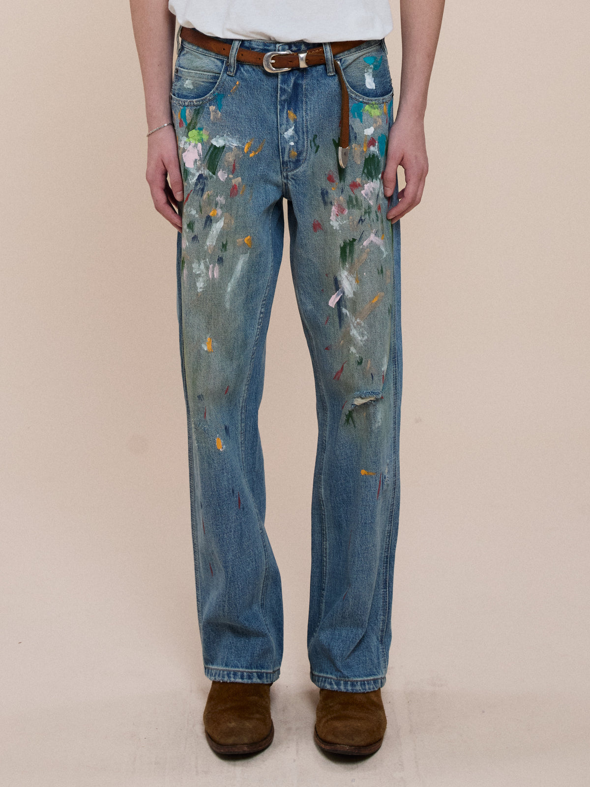 Multi Color Painter Jeans