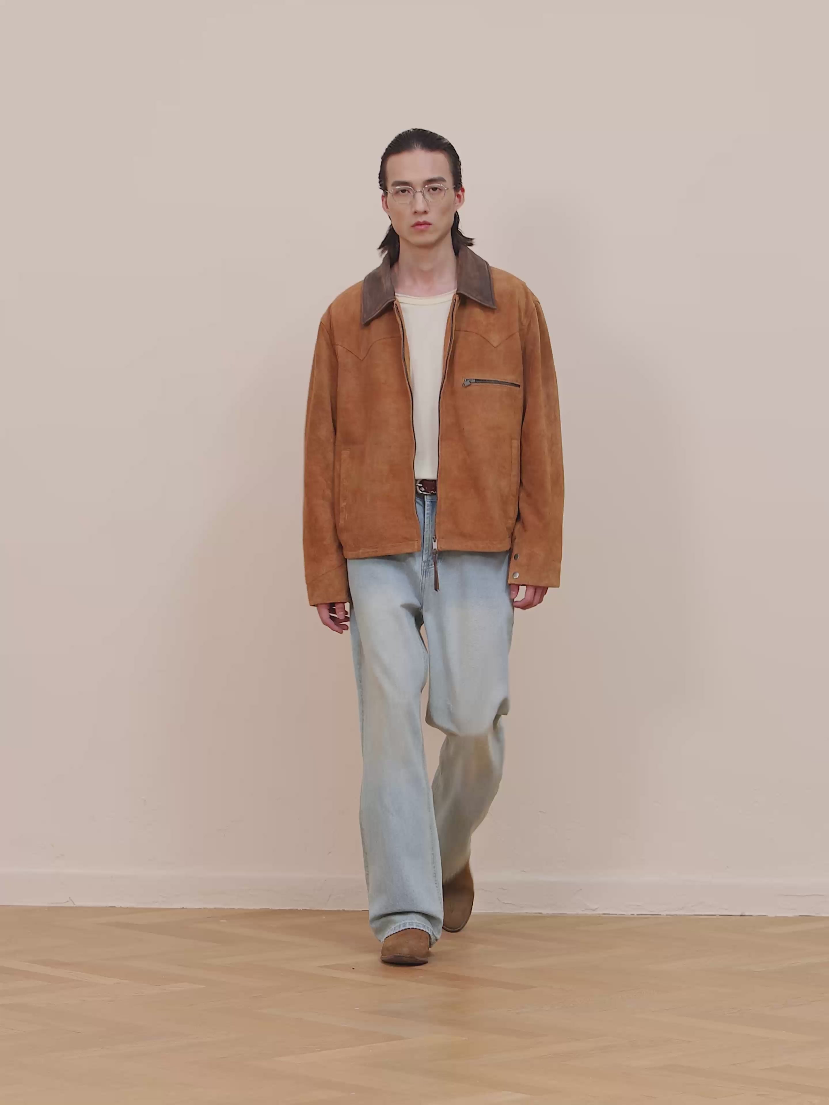 Suede Western Work Jacket