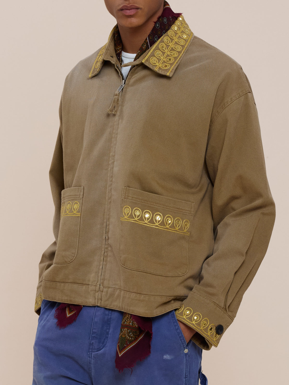 Sequin Work Jacket