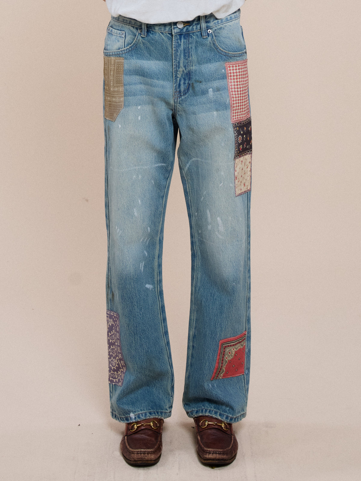 Tapestry Chalk Jeans