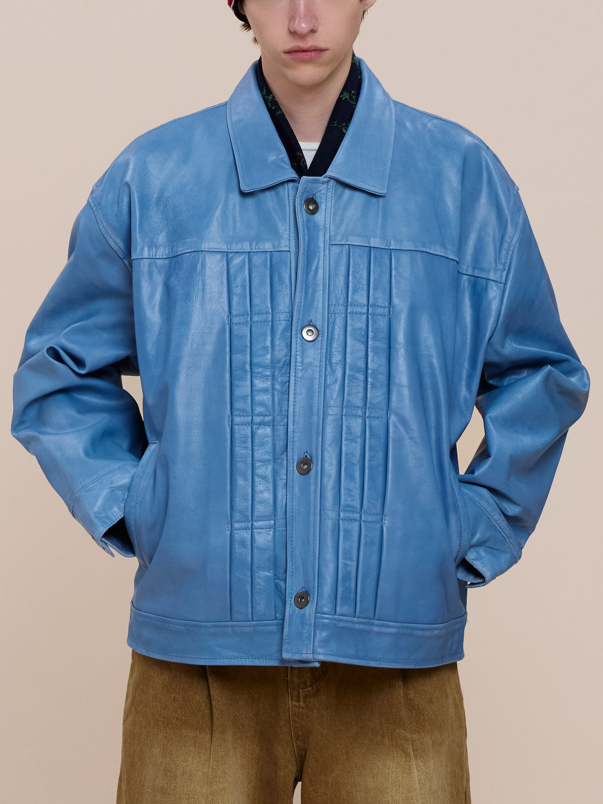 Trucker Leather Jacket