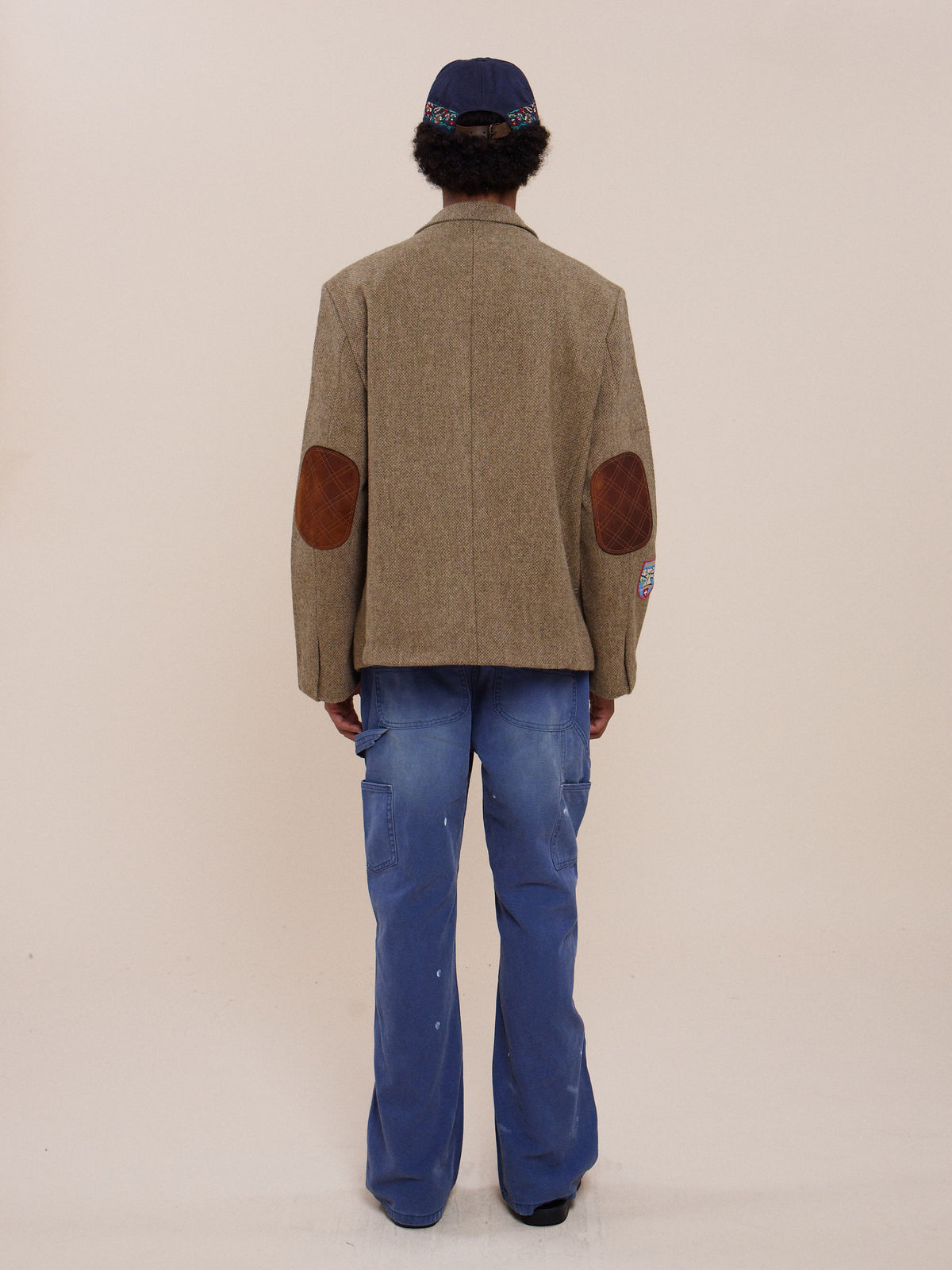 Tweed Patch Blazer