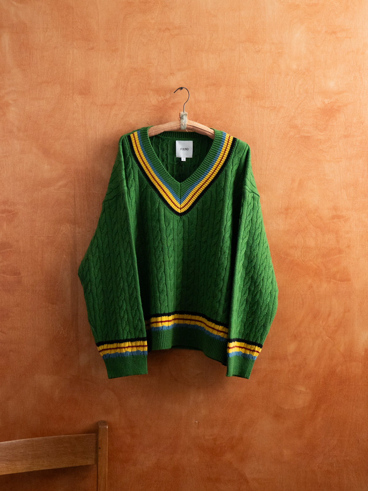 V-Neck Cricket Sweater